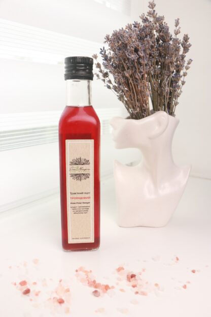 Трав'яний оцет Трояндовий Rose Petal Vinegar 250 мл