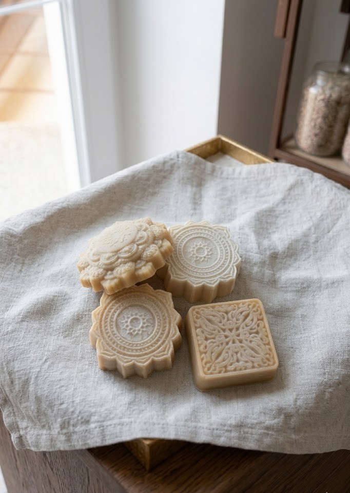 Мило з козячого молока Орнамент Goat Milk Soap