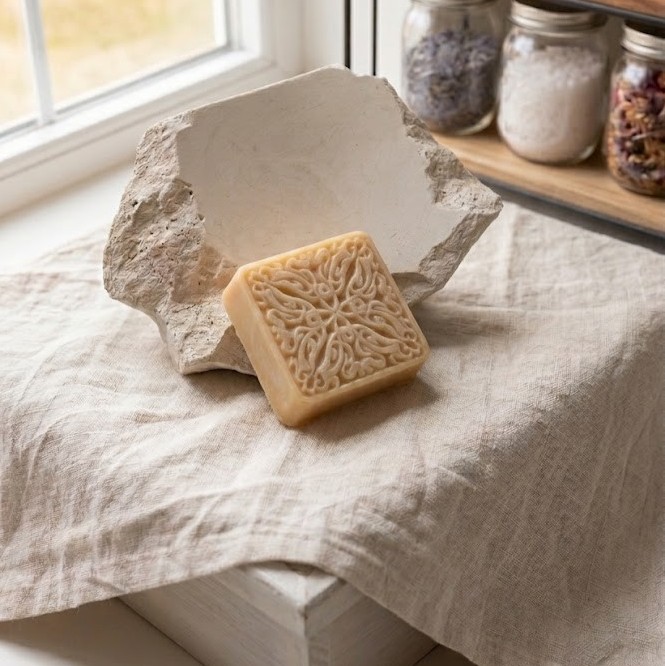 Мило з козячого молока Круг або Квадрат Goat Milk Soap