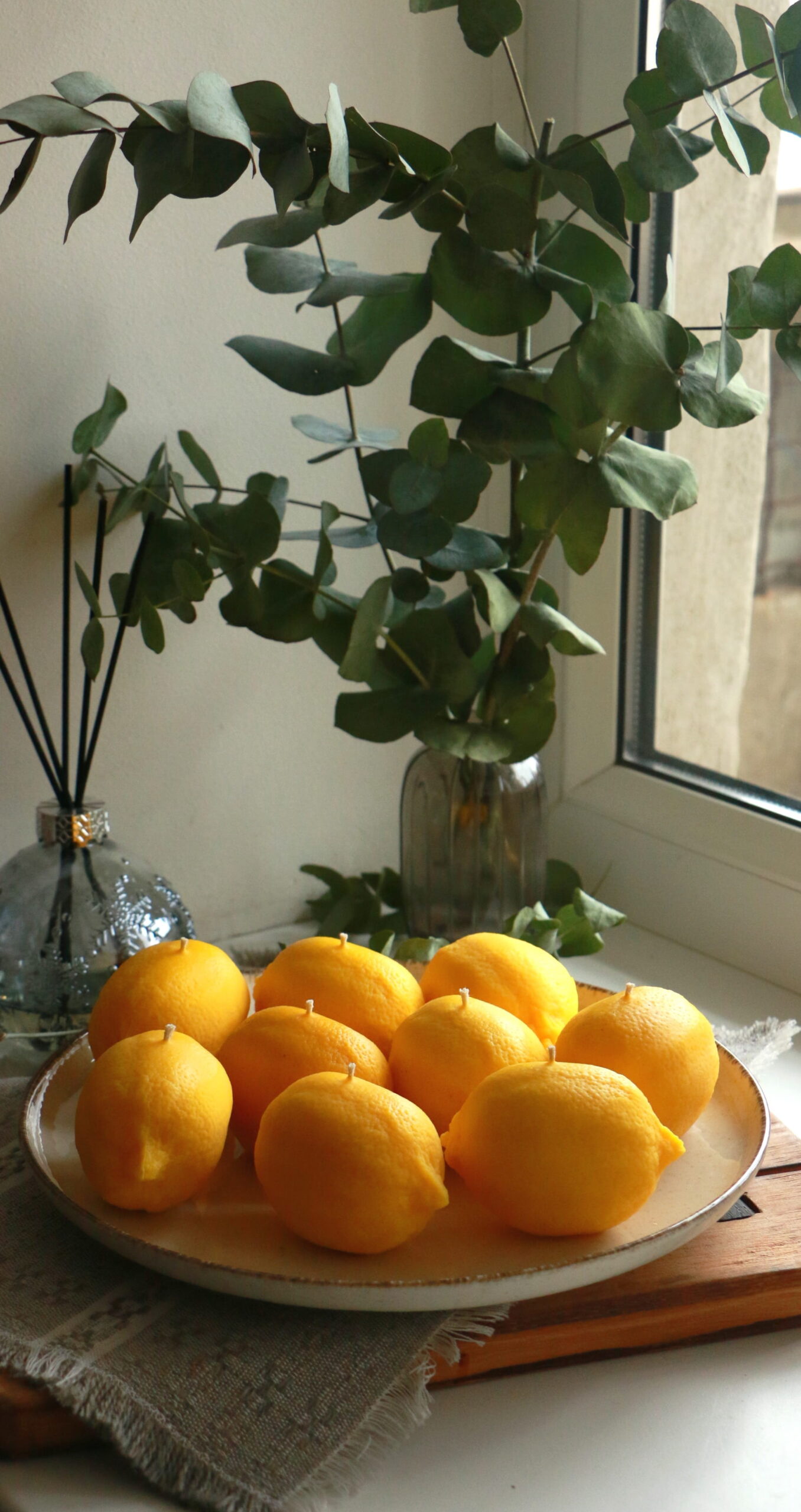 Свічка Лимон з ароматом Свічка Лимон з ароматом